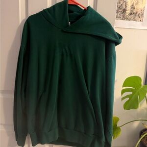 adidas Men's Turtleneck Sweater in Deep Green
